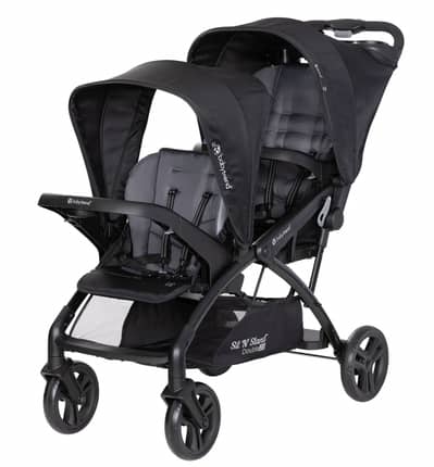 Baby Trend Sit N Stand Double Stroller | Twin Baby Pram / Car