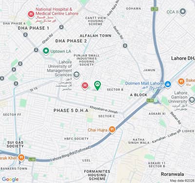 Luxury Living Opportunity 10 Marla Park Facing Plot for Sale