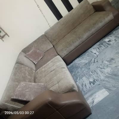 L Shape 6 Seater Sofa For Sale In Wapda Town Lahore