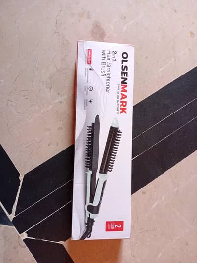 OLSENMARK 2 in 1 Hair Straightner