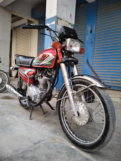 HONDA CG 125 2023 KARACHI NUM