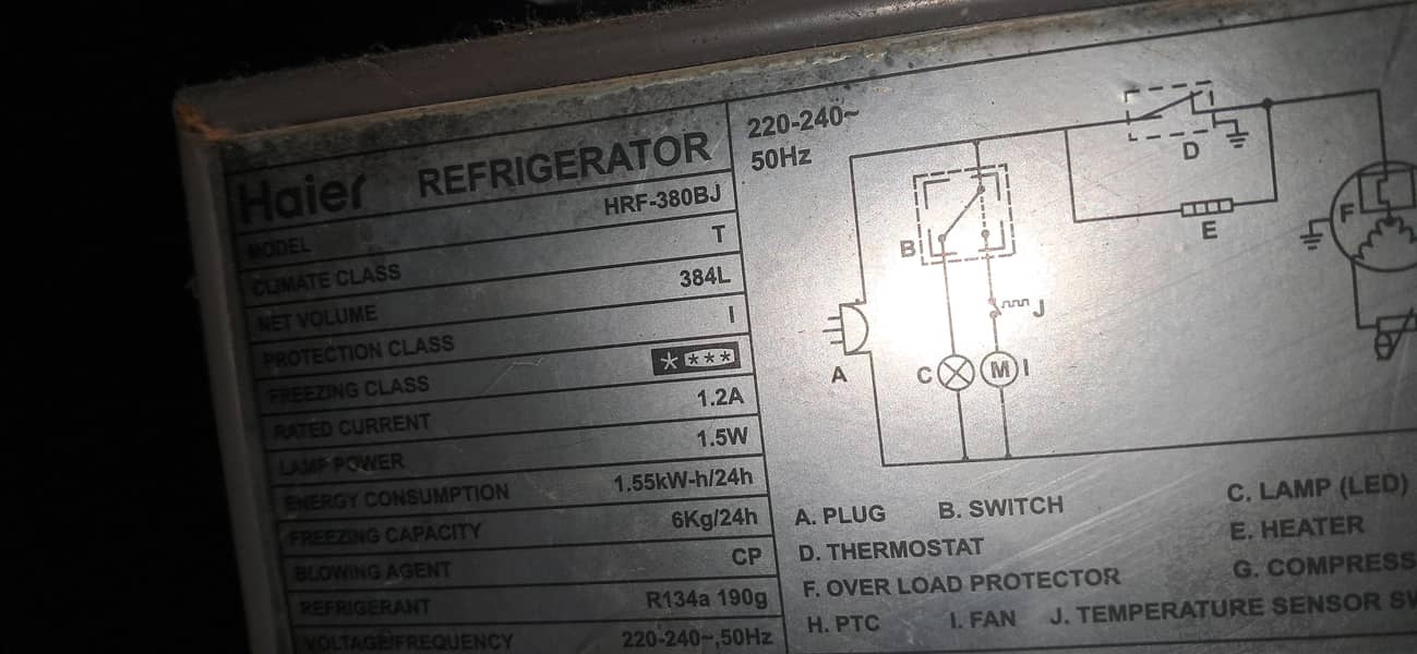 Haier Refrigerator . . 2