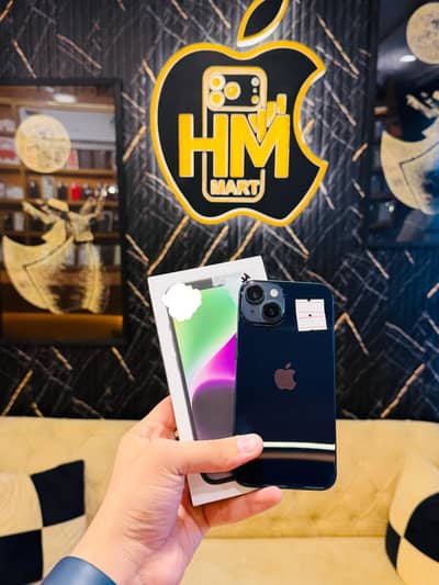iphone 14 with Box PTA Approved  95 Health in Official Warranty