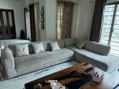 3 sofas complete drawing set+ L shaped sofa excellent condition