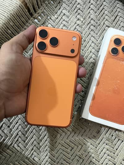 Iphone 17 pro max 256gb orange cosmetic waterpack