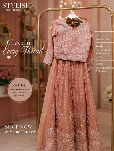 Handwork on dress