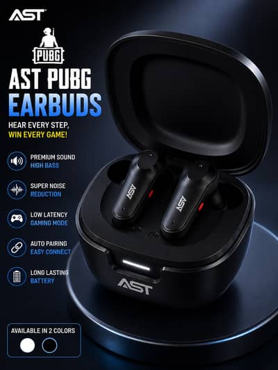 AST PUBG Gaming Earbuds | Low Latency Gaming Earbuds | HD Bass