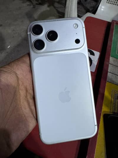 I phone 17 pro max 512GB jv white