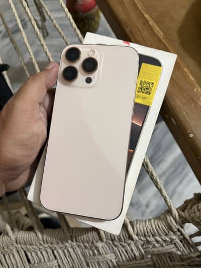 Iphone 16 pro max desirt titanium 256gb pta proved