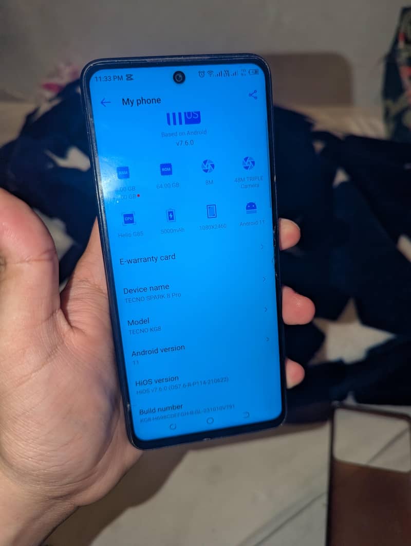 Tecno Spark 8 pro 7