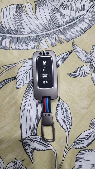 Toyota grande premium car key cover/case ( metallic feel