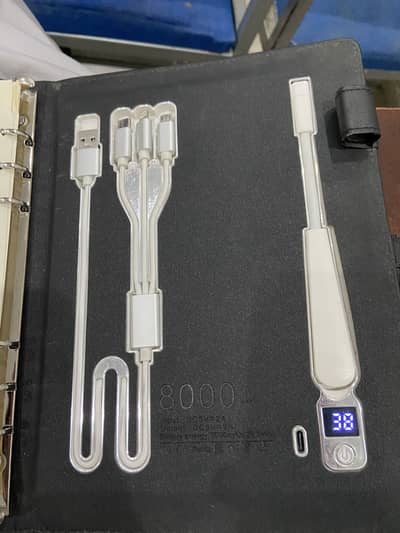 Charging power bank diary