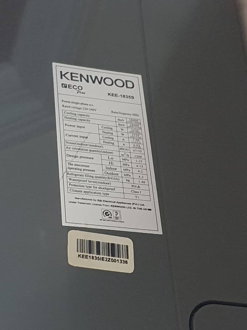 Kenwood Eeco plus 2