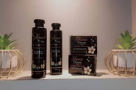 “Shine Therapy Shampoo & Face Wash Combo Original”