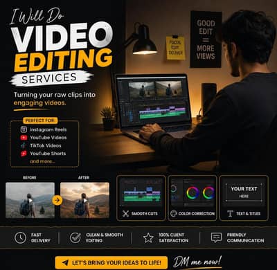 video editor avaliable for simple to intermediate projects