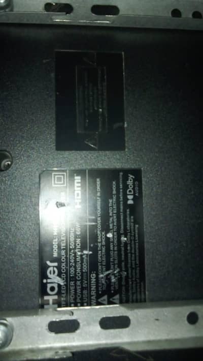 Ied Haier  android original  42 inch  Ph 03163030481