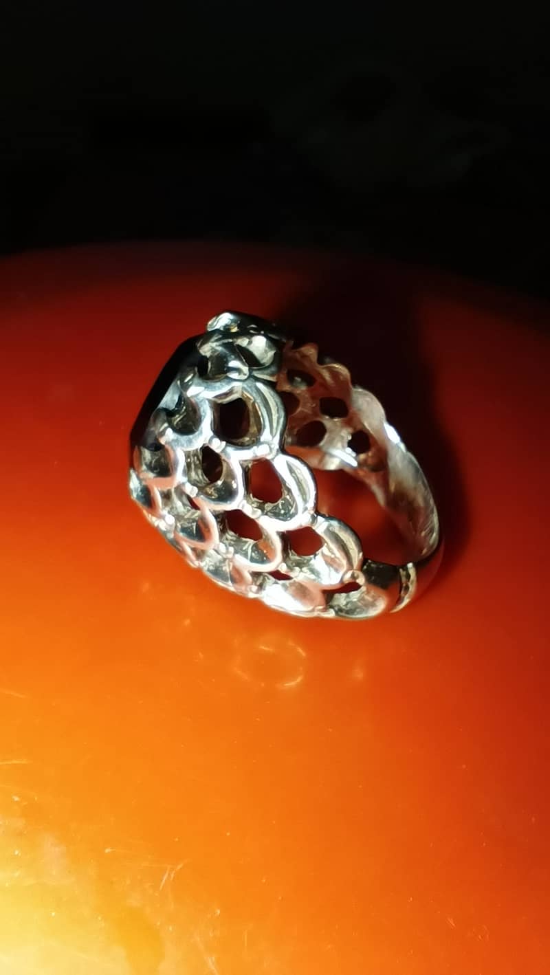 Original amethyst silver ring 7