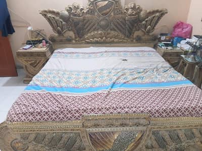 bed king siz dressing diwaider tn table