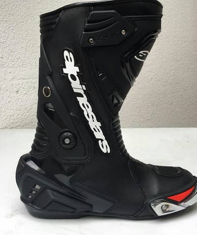 Dainese alpinestars ducati ktm long riding shoes leather full safety