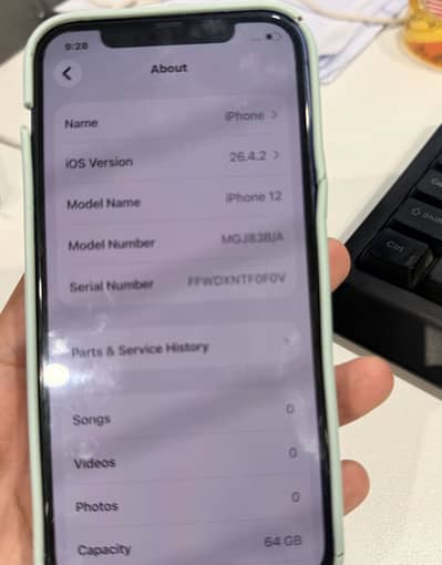 Iphone 12 JV non PTA 64 GB