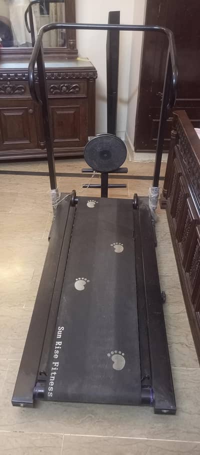 Sun Rise Fitness Manual Treadmill – 1 Year Old, Like New