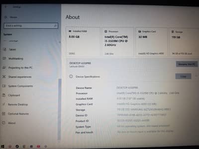 Dell Latitude E6430 | Core i5 3rd Gen | 8GB RAM | 12