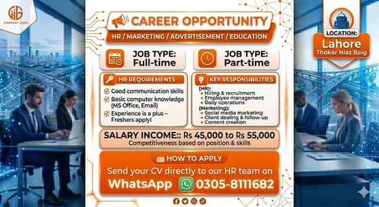 Lahore job