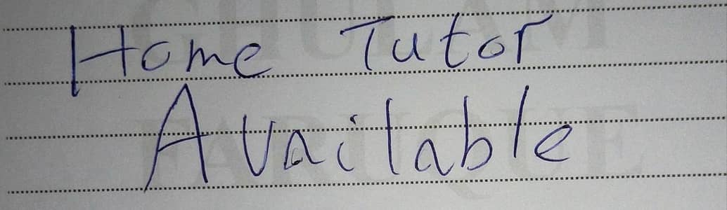 Home tutor