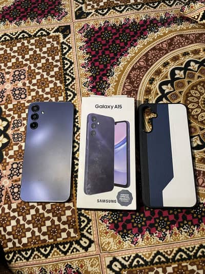 Samsung A15 With Complete Box