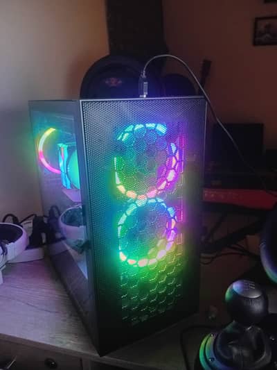 RTX 4060 Gaming PC – i5 12400F – 32GB RGB RAM – 1.5TB SSD – Clean Con
