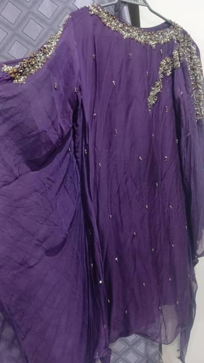 Purple kaftan
