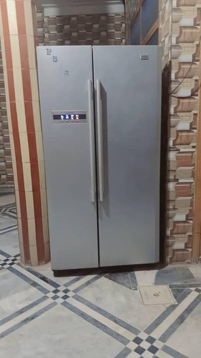 Haier double door fridge