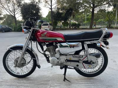 Honda CG 125 Special Edition (2023) – Islamabad Registered, Fresh Bike