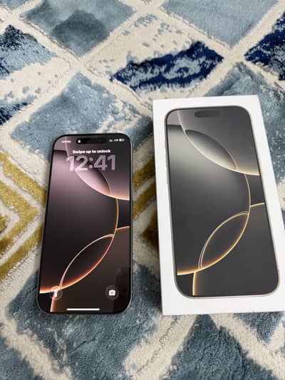 Iphone 16 Pro , 512Gb , Physical Dual PTA Approved