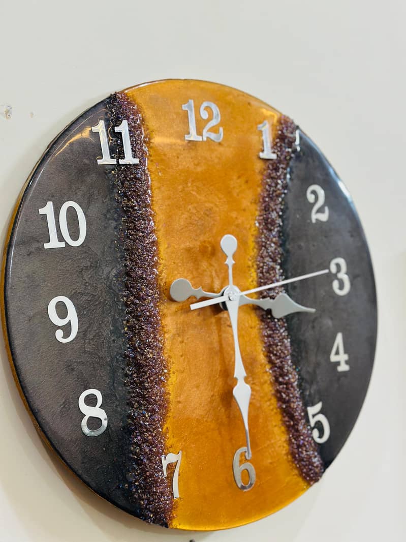 Hand made wall clock 1
