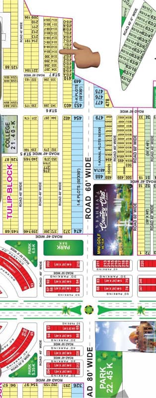 INVESTOR RATR 10 MARLA BUILDER LOCATION PLOT TULIP BLOCK SECTOR C BAHRIA TOWN