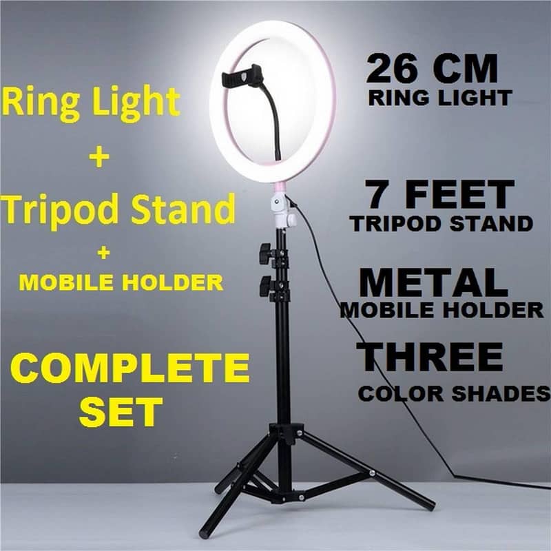 tripod and ring light 1