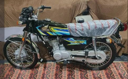 cg125 Honda black colour