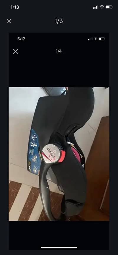 Car seat for sale in good condition