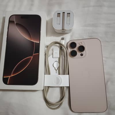 16promax desert Titanium 512GB