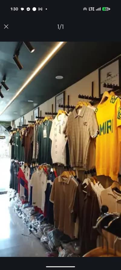 need a mens clothing salesman