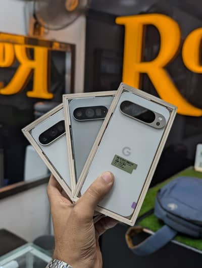 Google pixel 9pro xl 16/256 boxpulled official pta boxpulled A++ stock