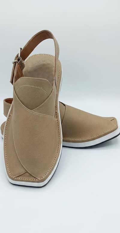 Original leather hand maid peshawary chappal