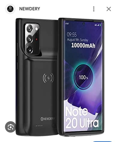 Samsung Note 20 Ultra Battery Case 10,000 Mah (Imported)