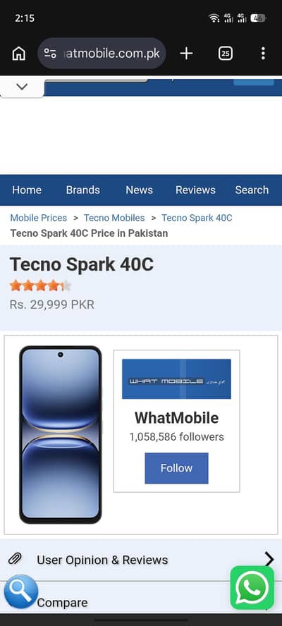 Tecno sprak 40c