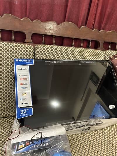 32 INCH Q LED. ECOSTAR LATEST MODEL 1 YEAR WARRANTY O3O2O44838O