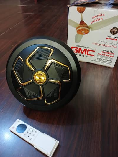GMC inverter fans AC DC black