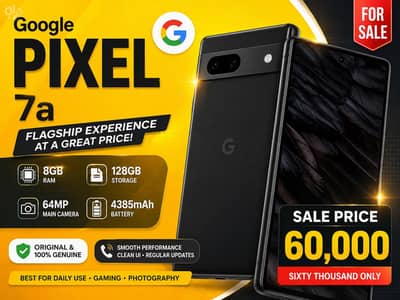  Google Pixel 7a For Sale