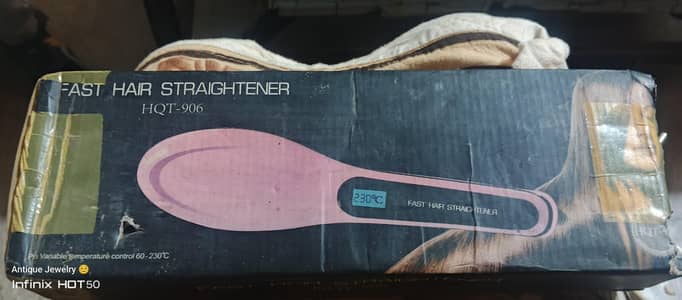 Fast Hair straightner Brush