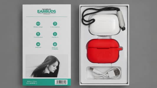 TWS Wireless Earbuds Bluetooth 5.3 | Premium Sound & Touch Control